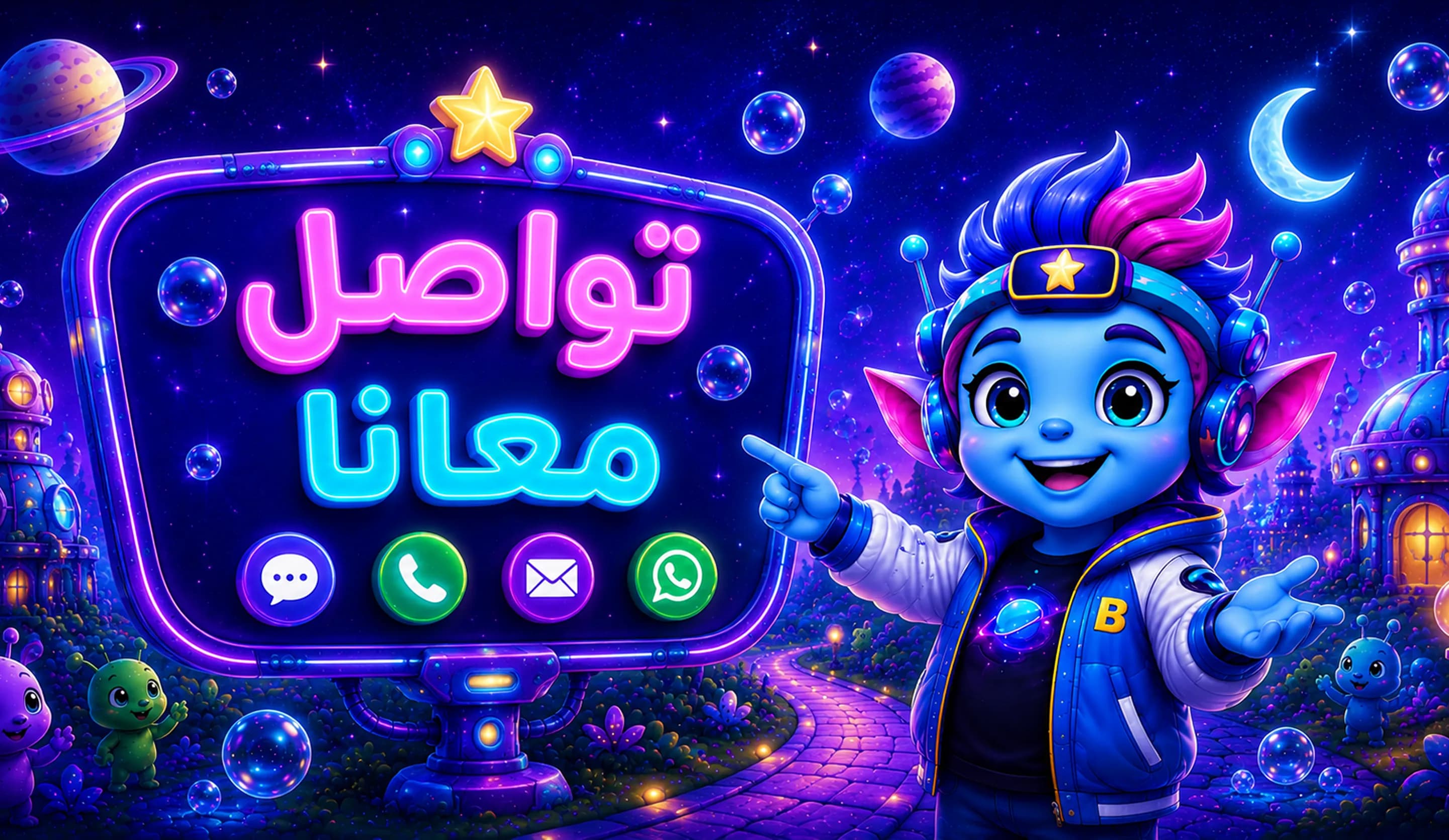 الألعاب وانشطة تفاعلية للاطفال في بابلز بارك
