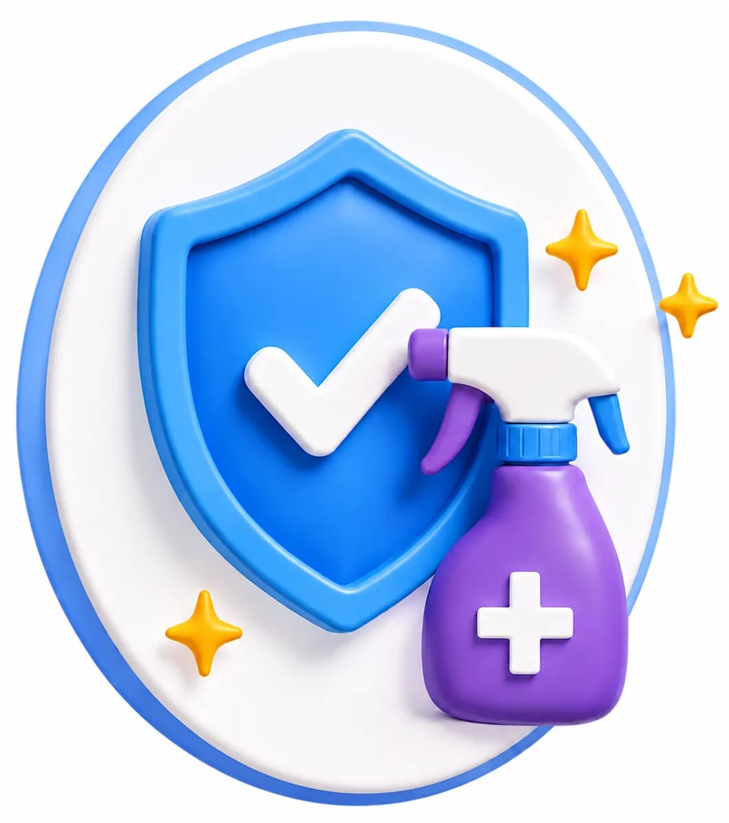 مشرف يعقّم منطقة الألعاب